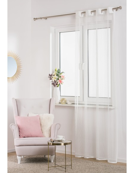 Záclona Net 140 x 250 cm biela