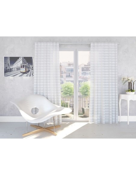 Záclona Verso 140 x 245 cm biela