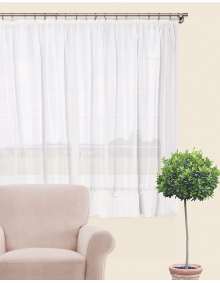 Záclona Winter 300 x 160 cm biela