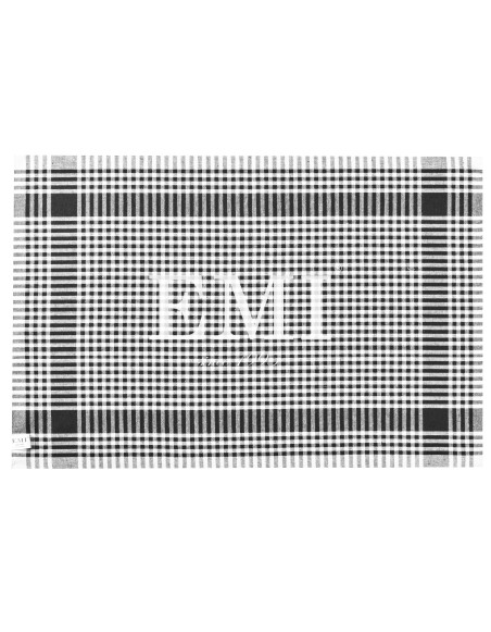 Črn set 3 kuhinjskih krp EMI