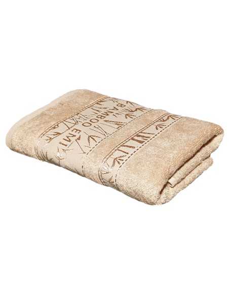 Uterák bamboo svetlohnedý 50x100 cm EMI