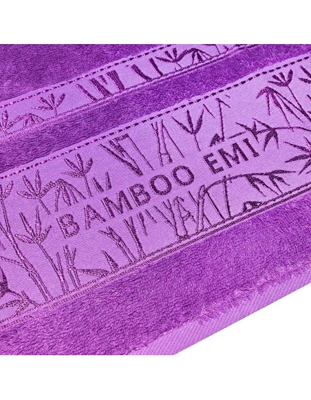 Uterák bamboo fialový 50x100 cm EMI