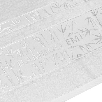 Uterák bamboo biely 50x100 cm EMI