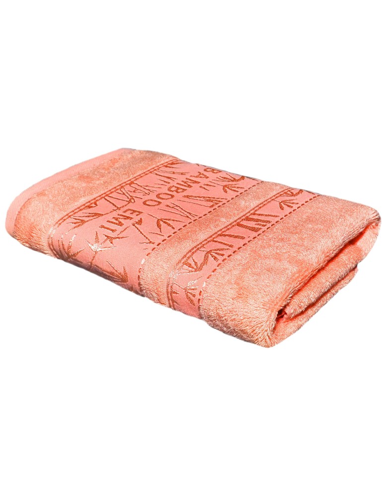 Uterák bamboo lososový 50x100 cm EMI