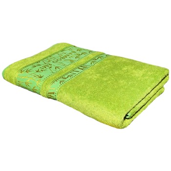 Osuška bambusová zelená 70x140 cm EMI