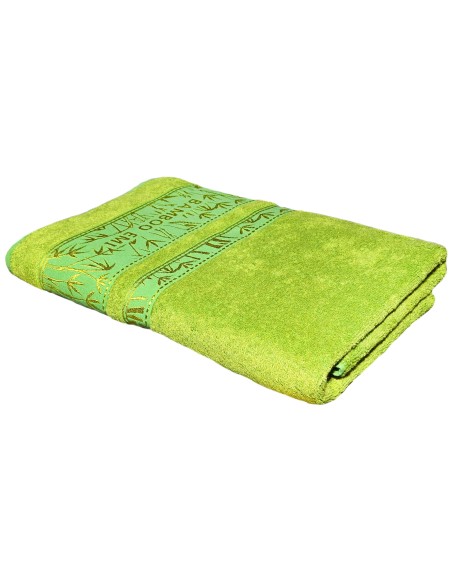Osuška bambusová zelená 70x140 cm EMI