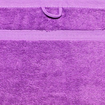 Sada fialových bambusových osušiek a uterákov EMI