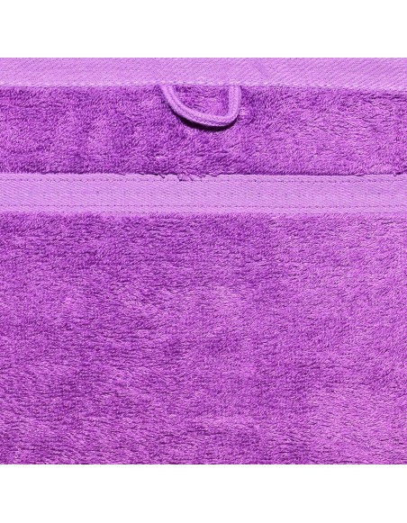 Sada fialových bambusových osušiek a uterákov EMI