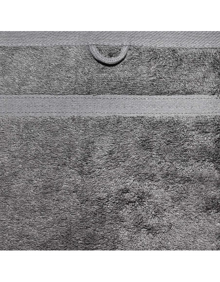 Sada sivých bambusových osušiek a uterákov EMI