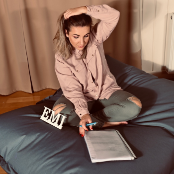 Sedací vak vankúš sivý EMI