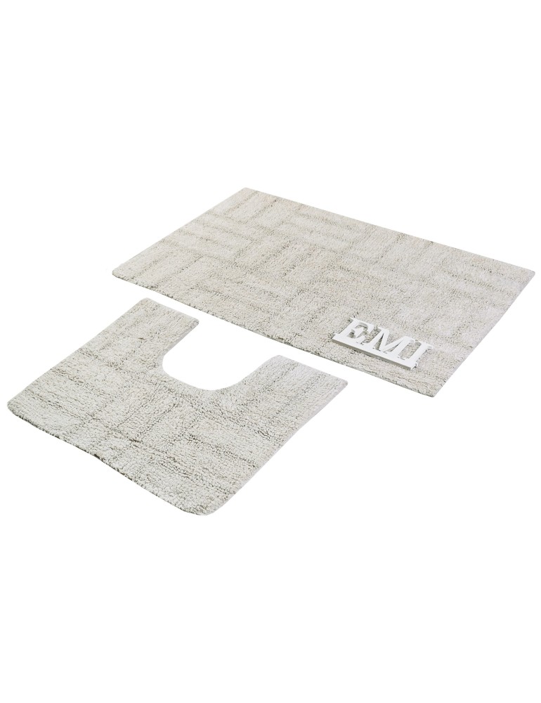 Kúpeľňové predložky bavlnené set 2 kusov EMI