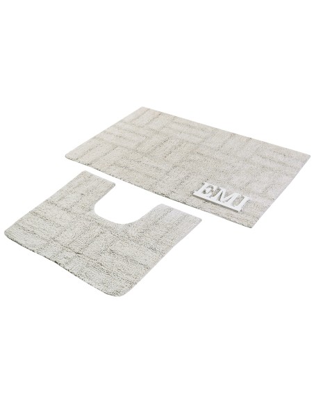 Kúpeľňové predložky bavlnené set 2 kusov EMI