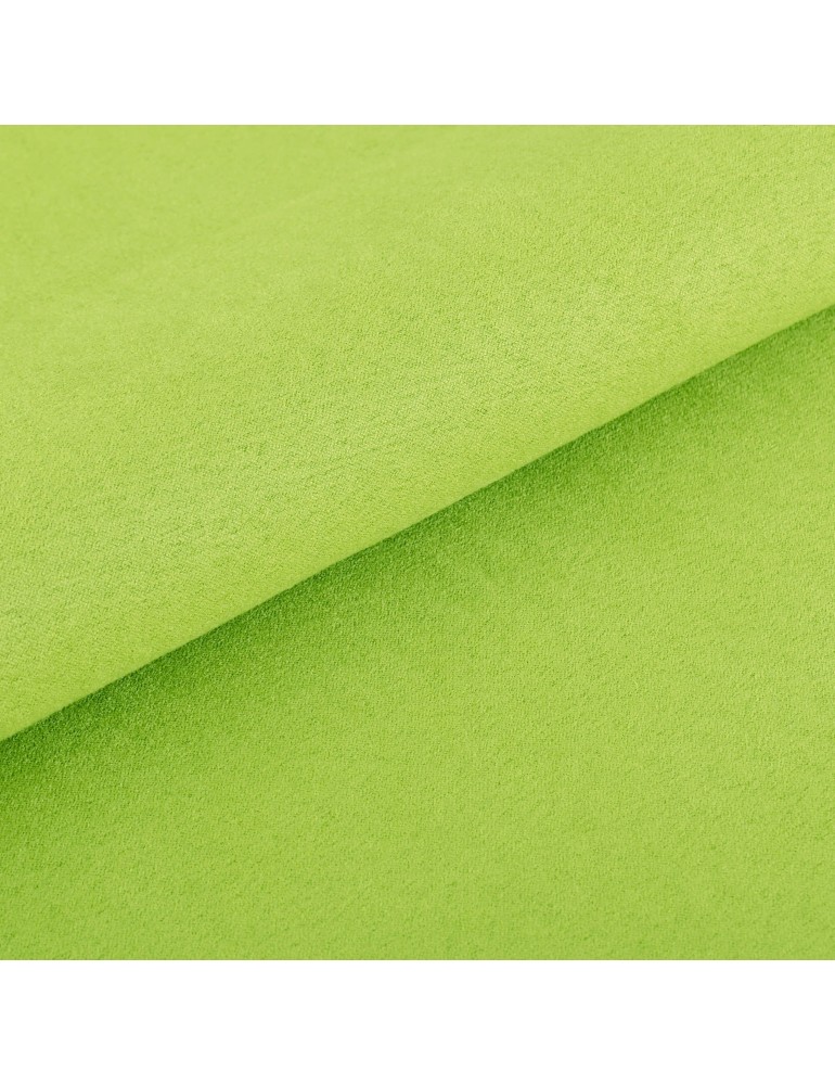 Metráž semiš zelený S6 EMI