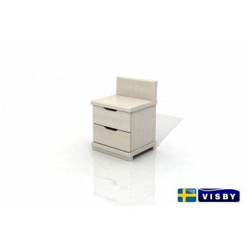 Nočný stolík borovicový Arhus sdvomi zásuvkami - Visby