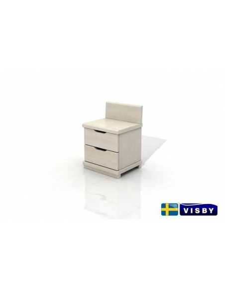 Nočný stolík borovicový Arhus sdvomi zásuvkami - Visby