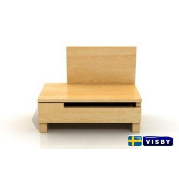Nočný stolík borovicový Bergman - Visby