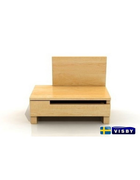 Nočný stolík borovicový Bergman - Visby