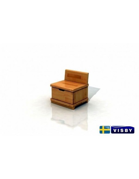 Nočný stolík bukový Arhus s jednou zásuvkou - Visby
