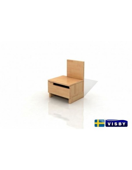 Nočný stolík bukový Bergman - Visby
