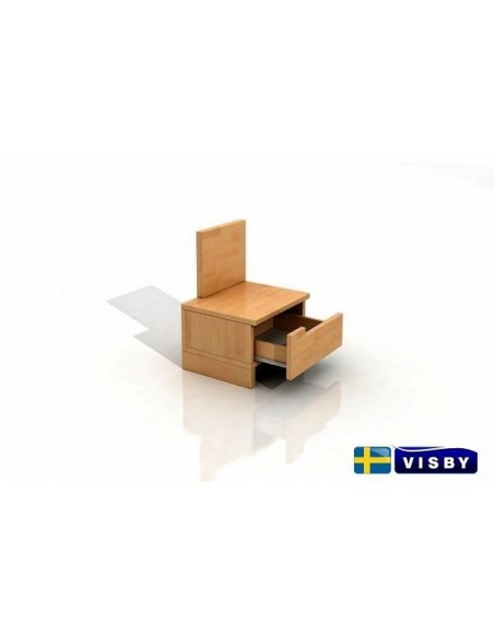 Nočný stolík bukový Bergman - Visby