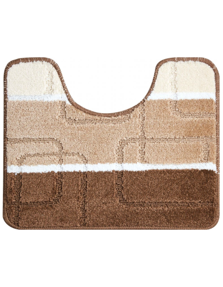 Kúpeľňové predložky set 2 kusov Atria hnedé EMI