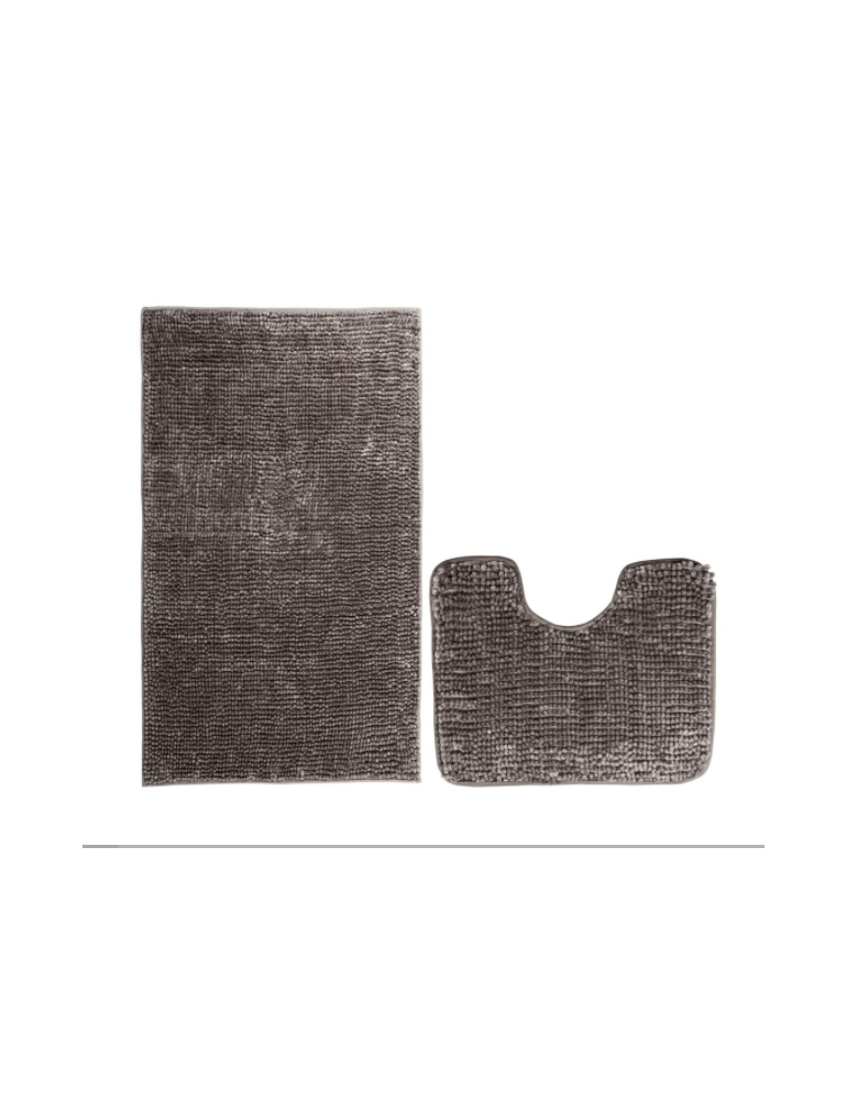 Kúpeľňové predložky set 2 kusov Brynn hnedé EMI