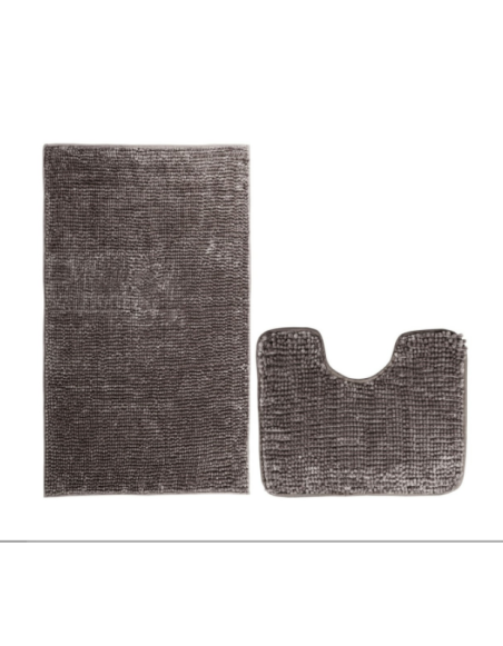 Kúpeľňové predložky set 2 kusov Brynn hnedé EMI