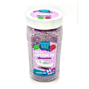 Soľ do kúpeľa s levanduľou 1200 g EZO