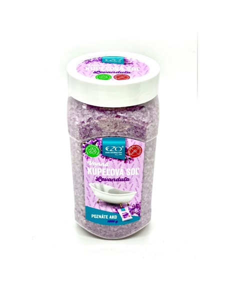 Soľ do kúpeľa s levanduľou 1200 g EZO