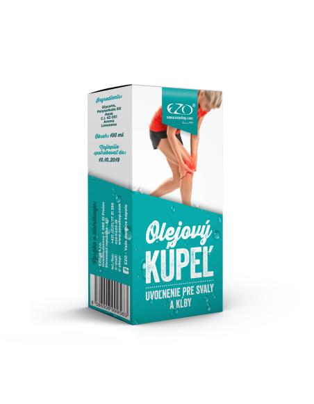 Olej do kúpeľa na uvoľnenie svalov a kĺbov 100 ml EZO