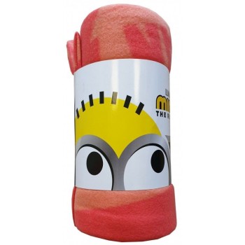 Deka_fleecova_cervena_Mimoni_130x170_cm