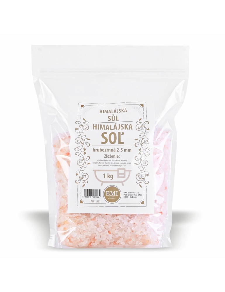 Himalájska soľ do kúpeľa 1 kg
