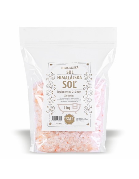 Himalájska soľ do kúpeľa 1 kg
