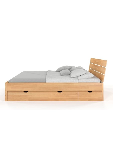 Postel_z_masivu_bukova_Sandemo_High_so_zasuvkami_Visby