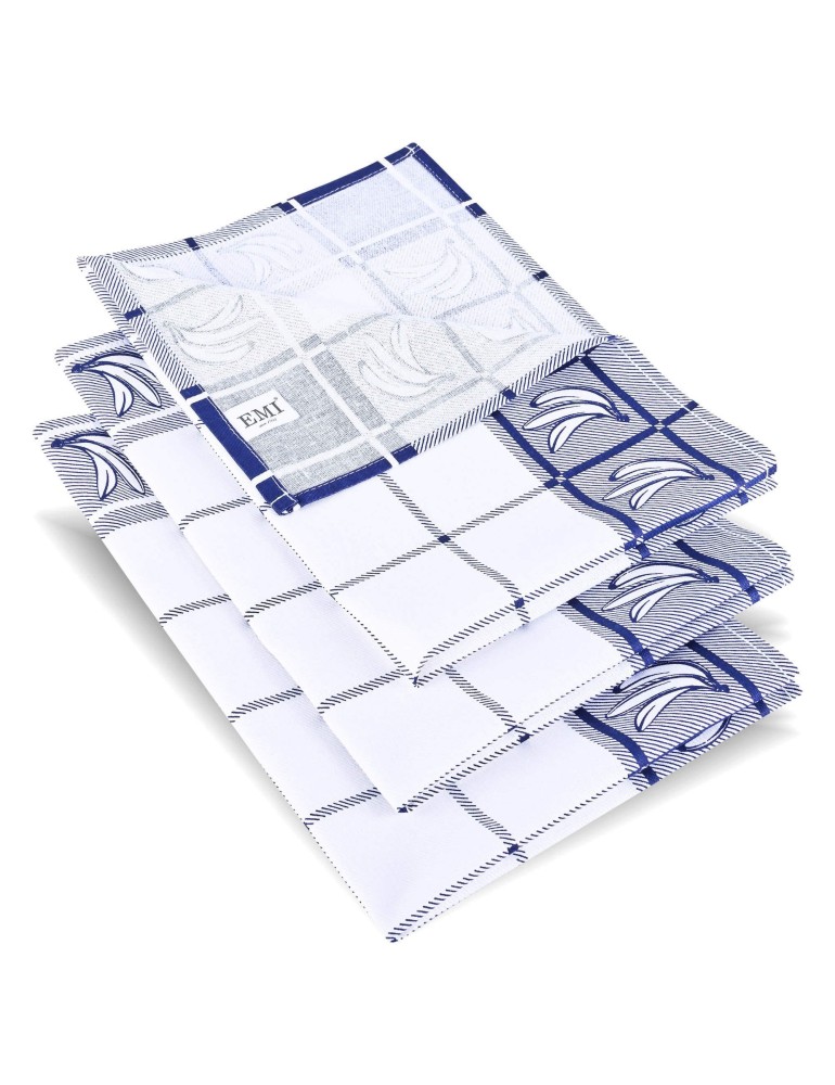 Utierky na riad Banán modrý set 3 ks EMI