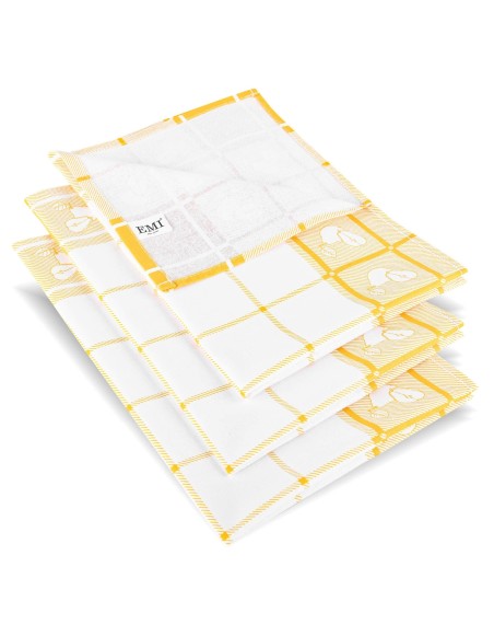 Utierky na riad Hruška žltá set 3 ks EMI