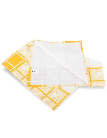 Utierky na riad Hruška žltá set 3 ks EMI