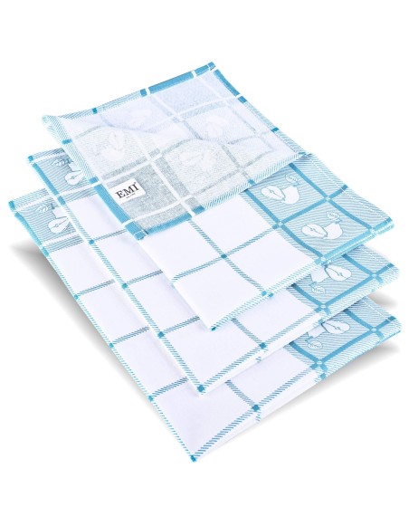 Utierky na riad Hruška tyrkysová set 3 ks EMI