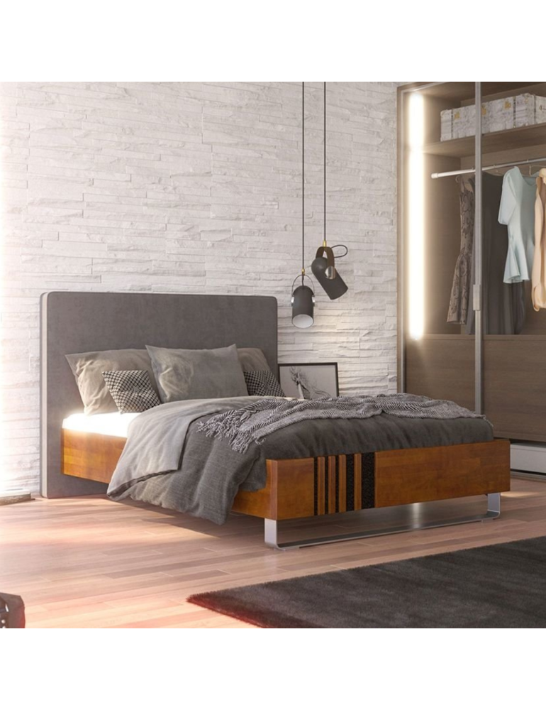 Posteľ čalúnená buková Kielex Visby