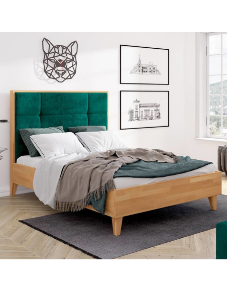 Posteľ čalúnená buková Frida Visby