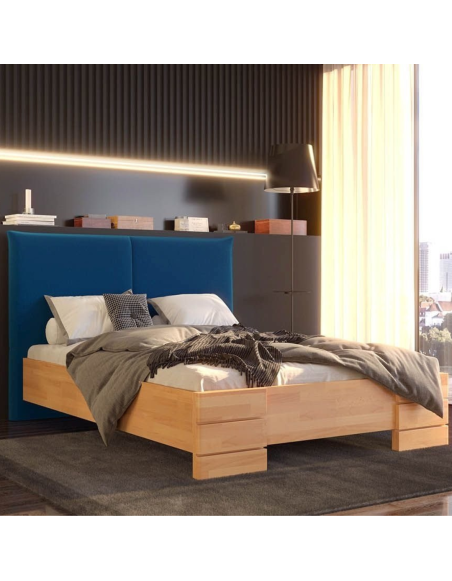 Posteľ čalúnená buková Santap Visby