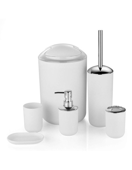 Súprava doplnkov do kúpeľne Levi biela EMI