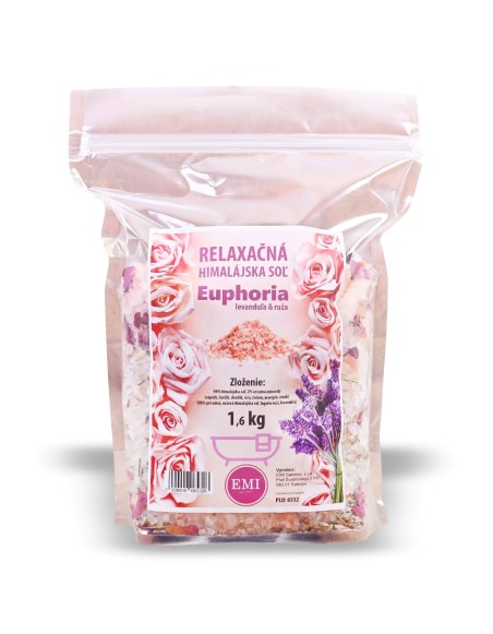 Relaxačná himalájska soľ Euphoria 1600 g EMI