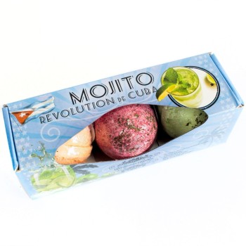 Bomba do kúpeľa Mojito sada 3 ks