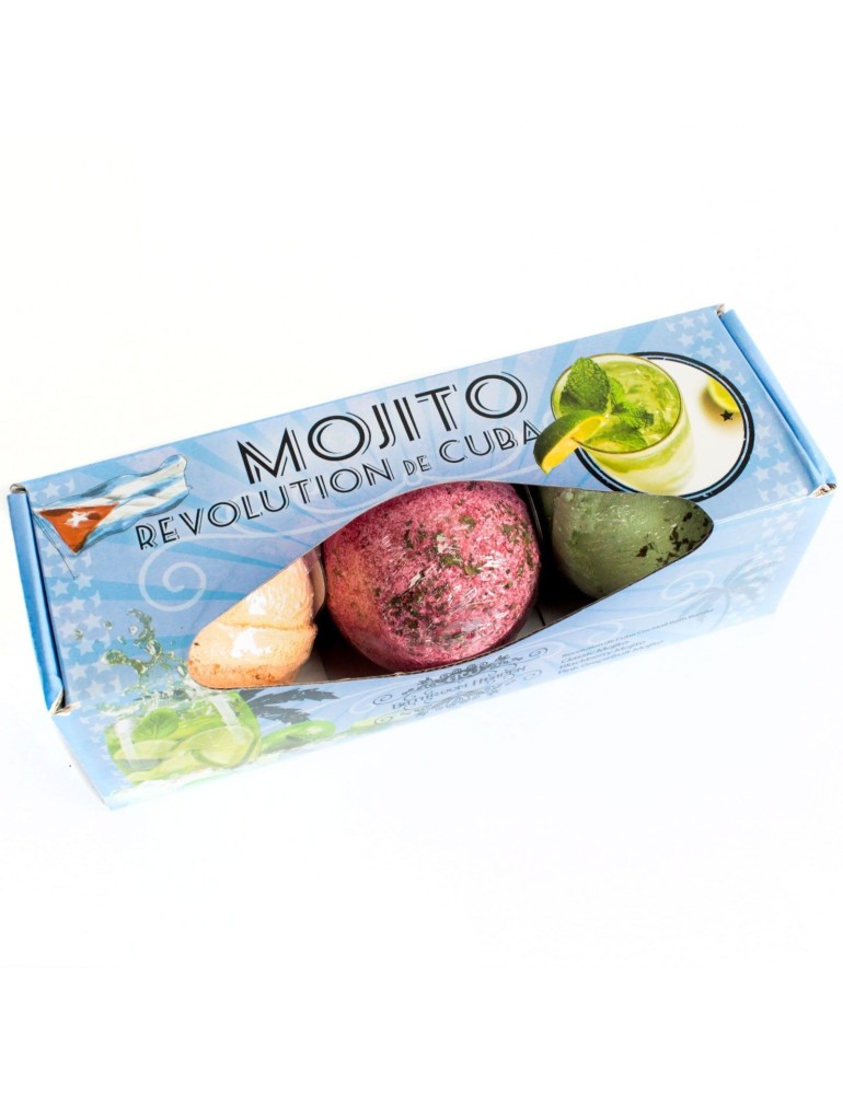 Bomba do kúpeľa Mojito sada 3 ks