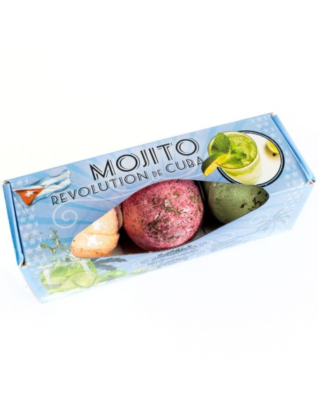 Bomba do kúpeľa Mojito sada 3 ks