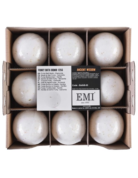 Bomba do kúpeľa harmanček sada 9 ks