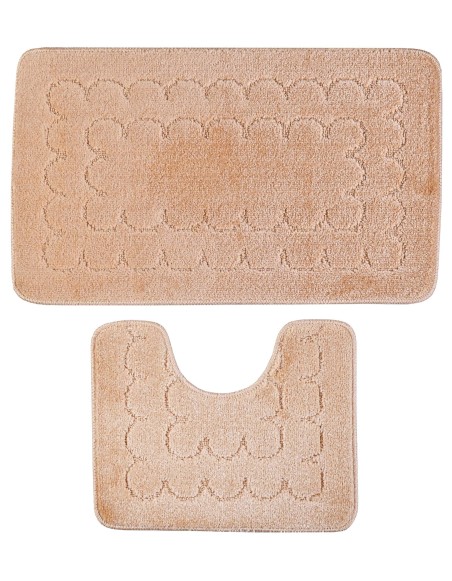 Kúpeľňové predložky set 2 kusov Castor hnedé