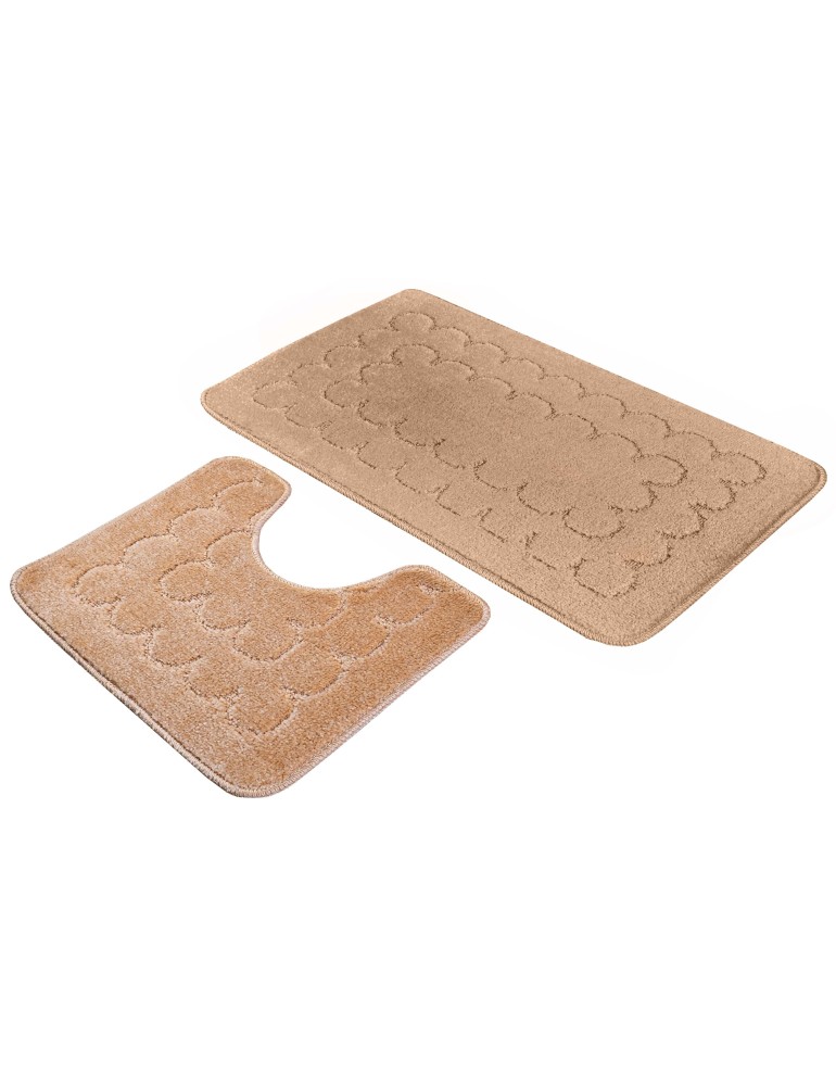 Kúpeľňové predložky set 2 kusov Castor hnedé