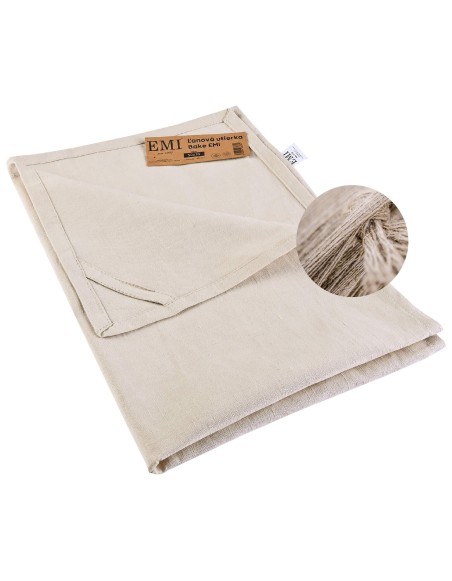 Ľanová utierka Bake prírodná EMI